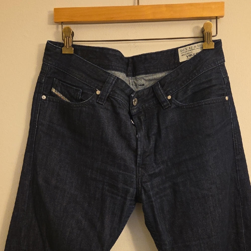 Diesel Men's Deep Indigo Straight Jeans - Picture 2 of 11